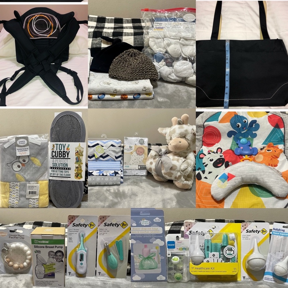 Newborn Essentials Bundle - 40+ Pieces